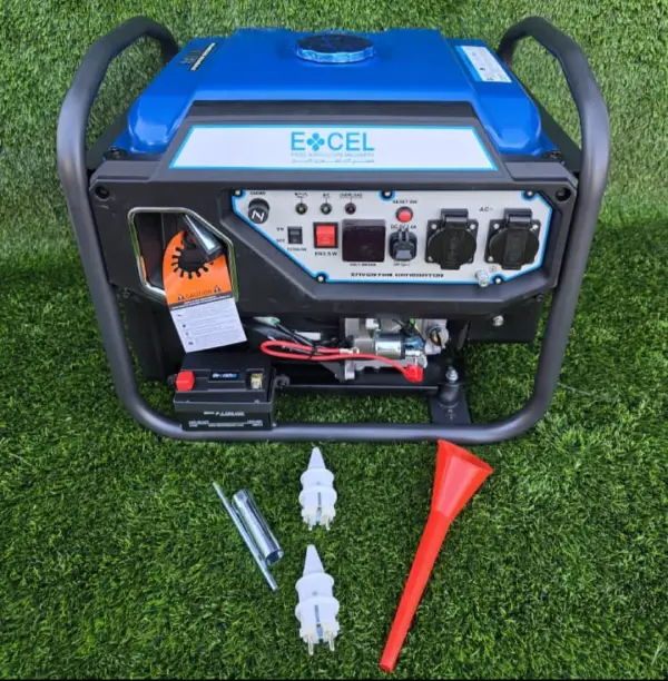 موتور برق اینورتری بنزینی 5KW مدل IE6000 | مناسب برای جوشکاری و تجهیزات حساس